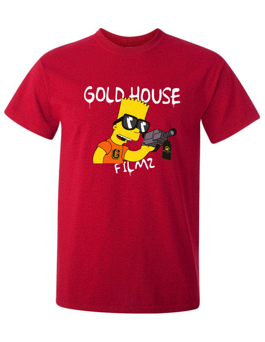 Gold House Bart Simpson T-shirt